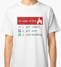 Git on Fire Classic T-Shirt