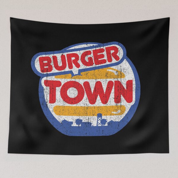 Item preview, Burger Town designed and sold by huckblade.