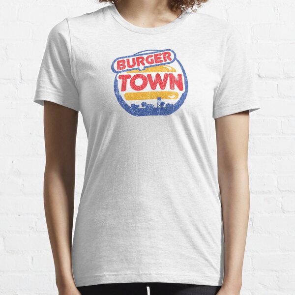 Vista previa del artículo con la obra «Burger Town (variante)», diseñado y vendido por huckblade.