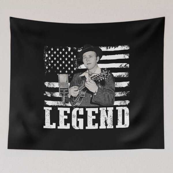 Item preview, Distressed American Flag Bill Monroe Music Name Legend designed and sold by NeilGraye.