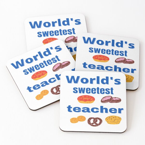 Item preview, World's  sweetest teacher designed and sold by calmingchaos.