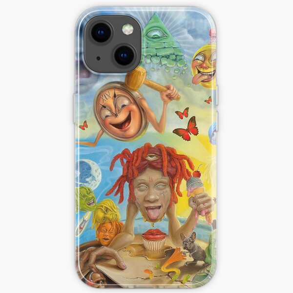 new abstrac eat iPhone Soft Case