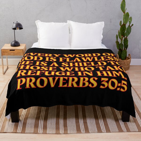 Item preview, Bible Verse Proverbs 30:5 designed and sold by Prayingwarrior.