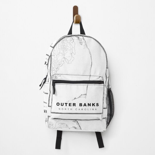 Item preview, The Outer Banks Map designed and sold by Tamas Das.