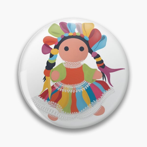 Item preview, “María” Cute Mexican Doll designed and sold by drmery.