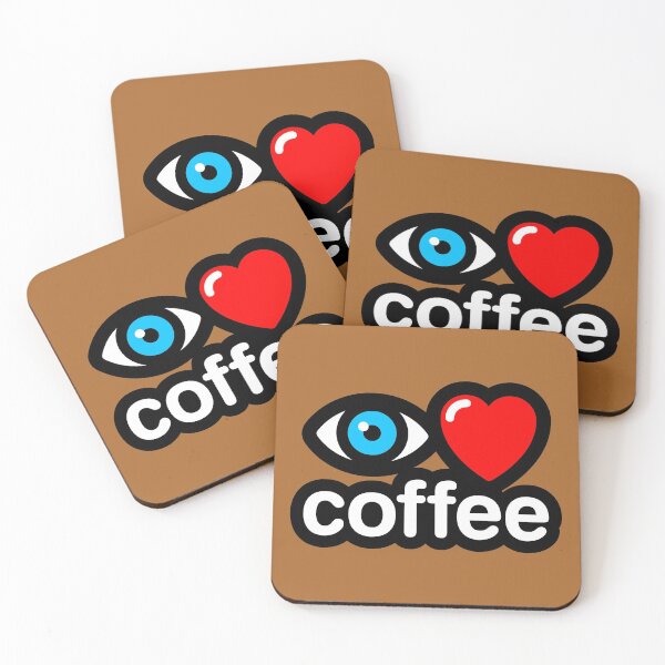 Artikelvorschau, Ich liebe Kaffee (Cappuccino) entworfen und verkauft von MisterSquid.