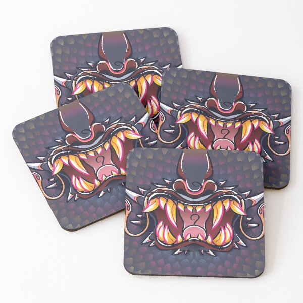 Item preview, The Dragon's Grin - Iridescent Black designed and sold by artskls.