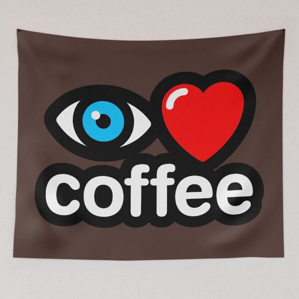 Artikelvorschau, Ich liebe Kaffee (Espresso) entworfen und verkauft von MisterSquid.