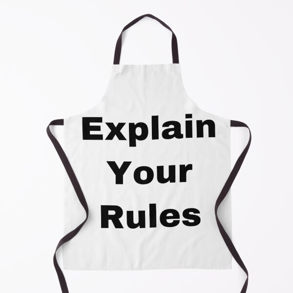 Item preview, Explain Your Rules designed and sold by Yeewen88.