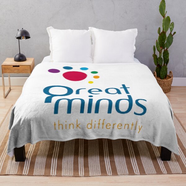 Item preview, great minds think different designed and sold by NiedzwieckiMora.