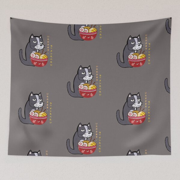Item preview, Dog VS Ramen, it is too hot for me!!! designed and sold by koonam.