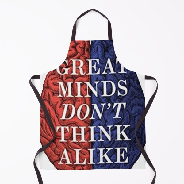 Item preview, great minds think different designed and sold by NiedzwieckiMora.