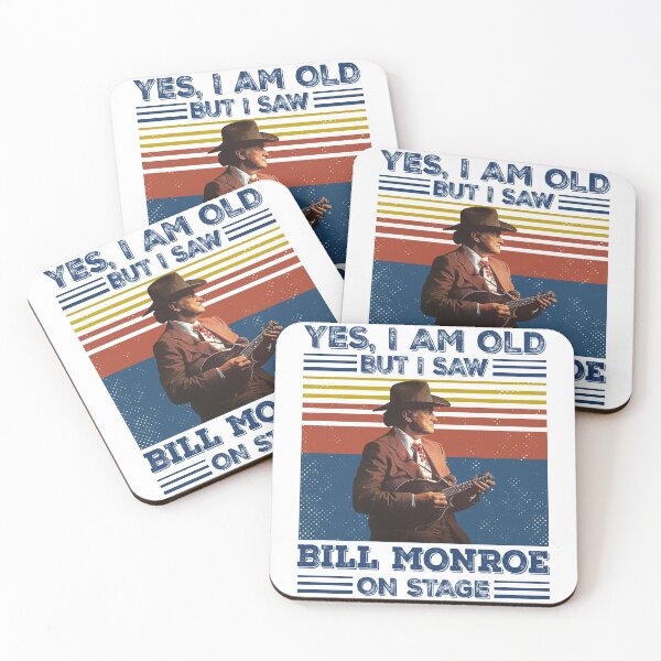 Item preview, Retro Yes I'm Old But I Saw Bill Monroe On Stage designed and sold by NeilGraye.