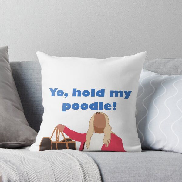 Item preview, Yo, hold my poodle designed and sold by GullibleGuppyyy.