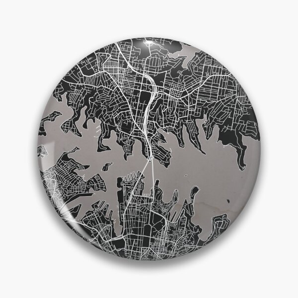 Item preview, sydney street map graphic designed and sold by nadia32.