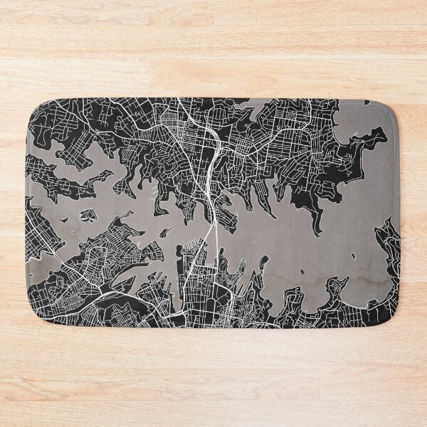 Item preview, sydney street map graphic designed and sold by nadia32.