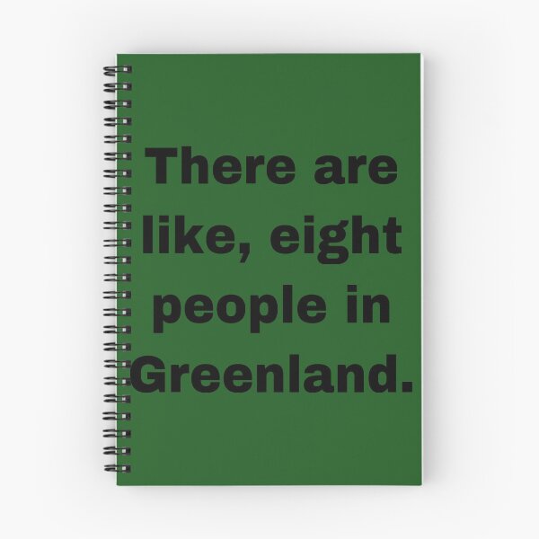 Item preview, Population of Greenland designed and sold by GeekyMisul.