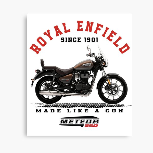 Vintage Royal Enfield Meteor 700 Advertisement Poster Remastered 11x17 inches 