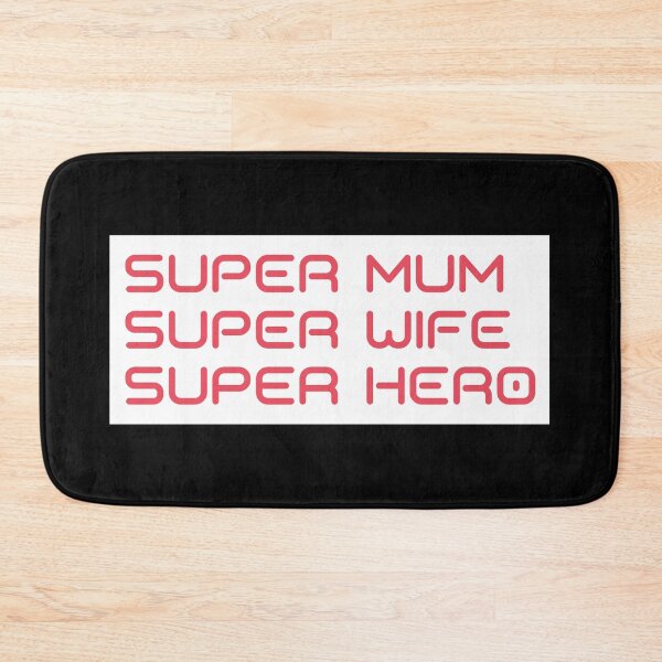 Item preview, Super Mum, Super Wife, Super Hero. Funny Mum Life Design.  designed and sold by That Cheeky Tee.