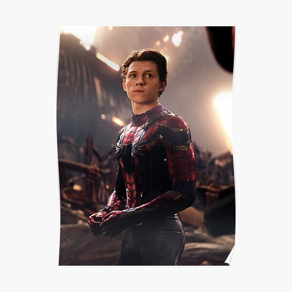 Tom holland new costume Poster