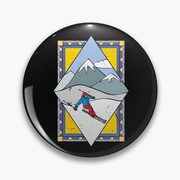 Item preview, Skiing Snow Mountain Winter Gift For Men Women designed and sold by Tom2468.