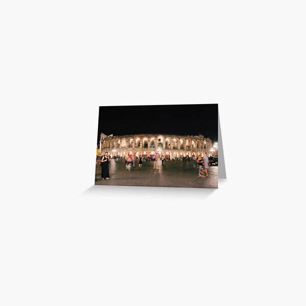 Item preview, Nighttime Verona Arena Opera House Photo designed and sold by lizzmarino.