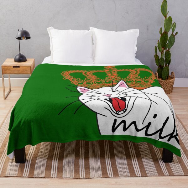 Item preview, white cat print design. lovely cat. designed and sold by dadamda.