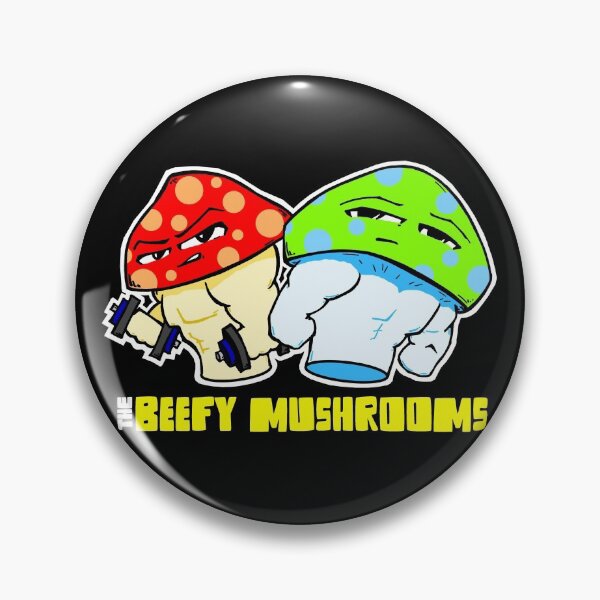 Item preview, BEEFY MUSHROOMS - Rock Band Logo designed and sold by DeathMark72.