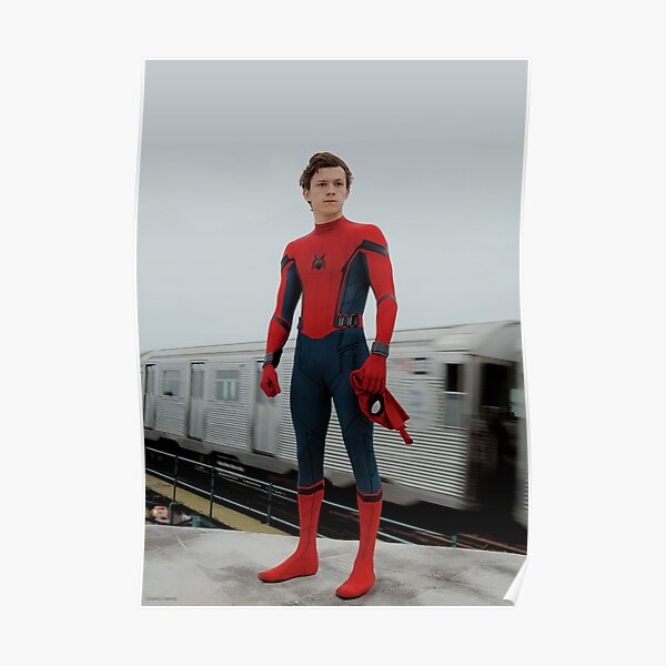 Spidey Tom Holland Ästhetik Poster