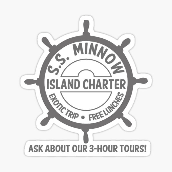 S.S. Minnow Tour T-Shirt Sticker