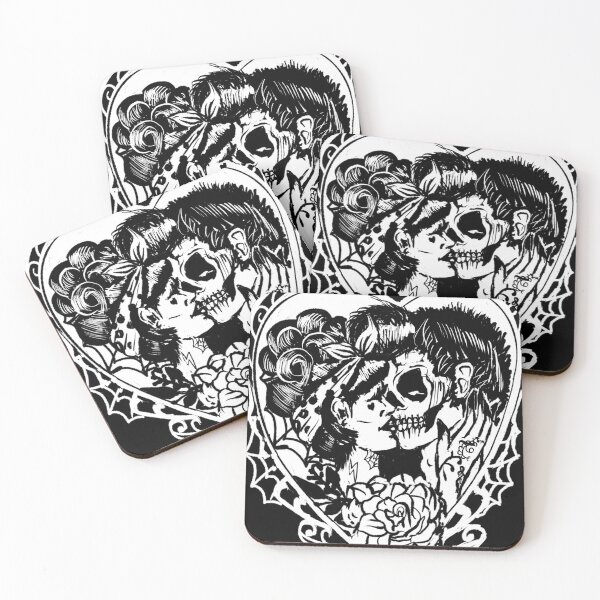 Item preview, Rockabilly Eternal Love Psychobilly Greaser Style designed and sold by lunaelizabeth.