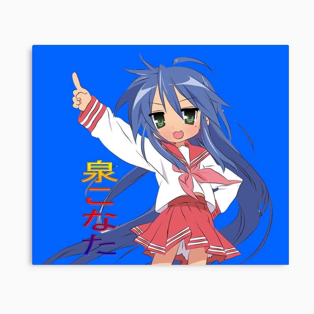 lucky star anime konata izumi photographic print by xing7 redbubble lucky star anime konata izumi photographic print by xing7 redbubble