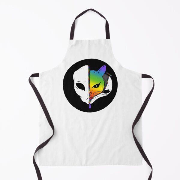 Item preview, Rainbow alien cat designed and sold by RikkyTeesPride.