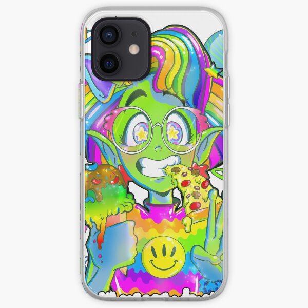 Rad 90s Space Girl! iPhone Soft Case