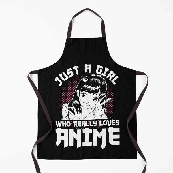 Item preview, Just A Girl Who Really Loves Anime designed and sold by bestshirtdesign.
