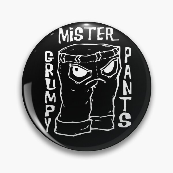 Item preview, MISTER GRUMPY PANTS - Rock Band Logo Negative designed and sold by DeathMark72.