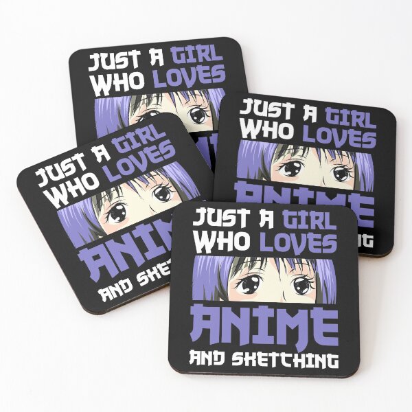 Item preview, Just A Girl Who Loves Sketching And Anime  designed and sold by bestshirtdesign.