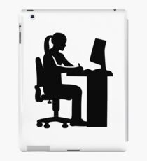 Female graphic artist iPad Case/Skin
