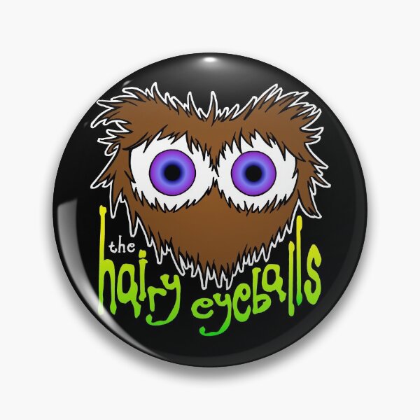 Item preview, HAIRY EYEBALLS - Rock Band Logo dark letters designed and sold by DeathMark72.