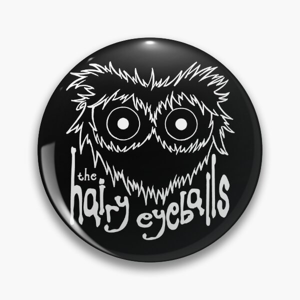 Item preview, HAIRY EYEBALLS - Rock Band Logo - Negative Art designed and sold by DeathMark72.