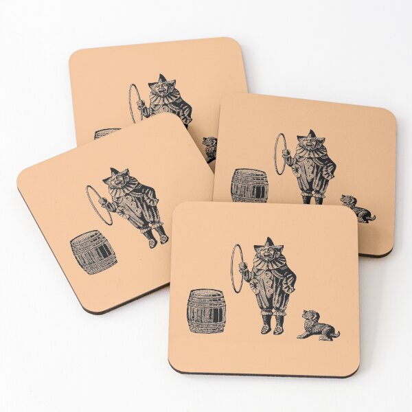 Item preview, Clown and Jumping Dog designed and sold by minimalcinema.