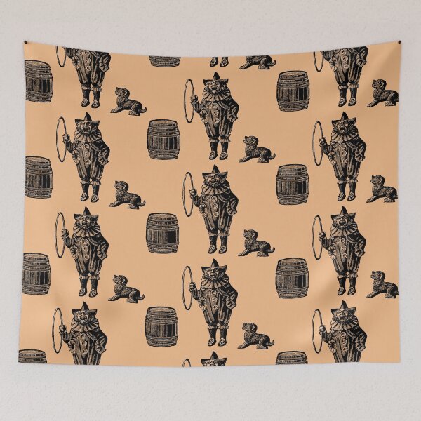 Item preview, Clown and Jumping Dog designed and sold by minimalcinema.