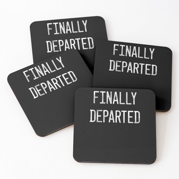 Item preview, Finally Departed Travel Reopen designed and sold by owliedesign.