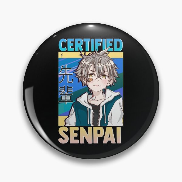 Aperçu de l'œuvre Senpai certifié Anime Manga japonais esthétique créée et vendue par perfectpresents.