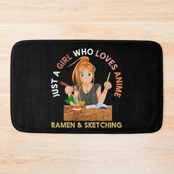 Item preview, Ramen Sketching Foodie Kawaii Girl Anime  designed and sold by bestshirtdesign.