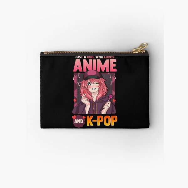 Item preview, Cute Just A Girl Who Loves Anime And K-Pop Korean designed and sold by perfectpresents.