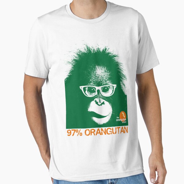Item preview, 97% Orangutan Tee 3 designed and sold by The Orangutan Project.