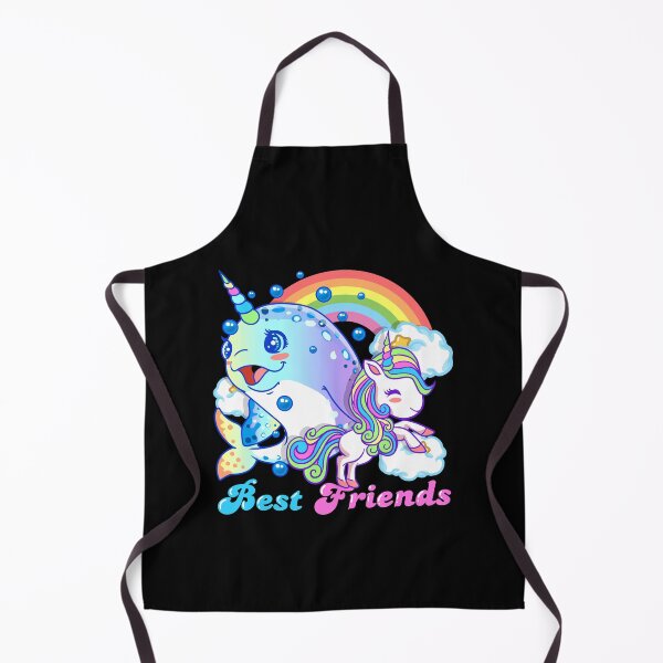 Item preview, Cute Horned Narwhal And Unicorn Best Friends designed and sold by perfectpresents.