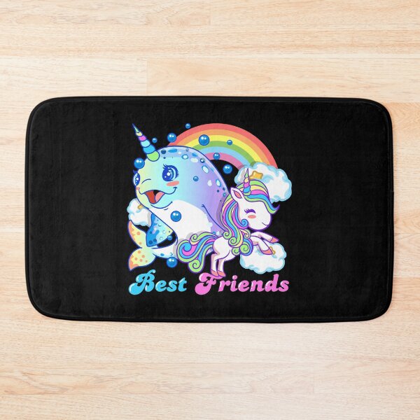 Item preview, Cute Horned Narwhal And Unicorn Best Friends designed and sold by perfectpresents.