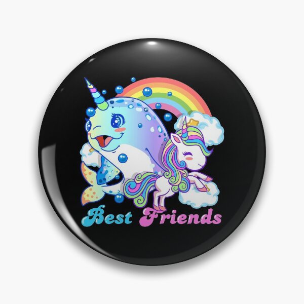 Item preview, Cute Horned Narwhal And Unicorn Best Friends designed and sold by perfectpresents.